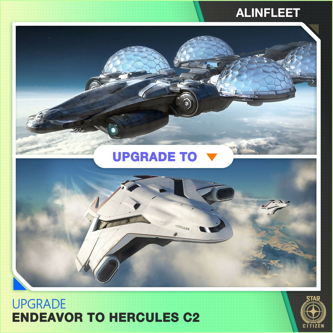 Upgrade - Endeavor to C2 Hercules