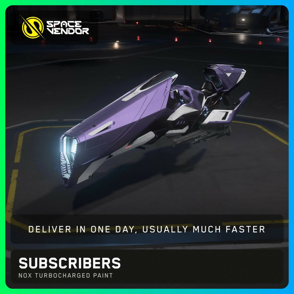 SUBSCRIBERS - Nox Turbocharged Paint