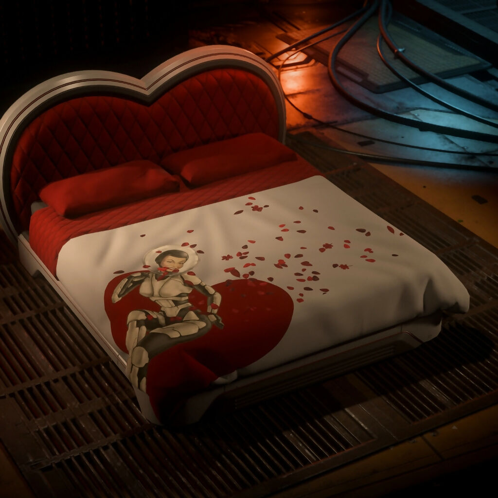 Heartseeker Double Bed - Subscriber Exclusive