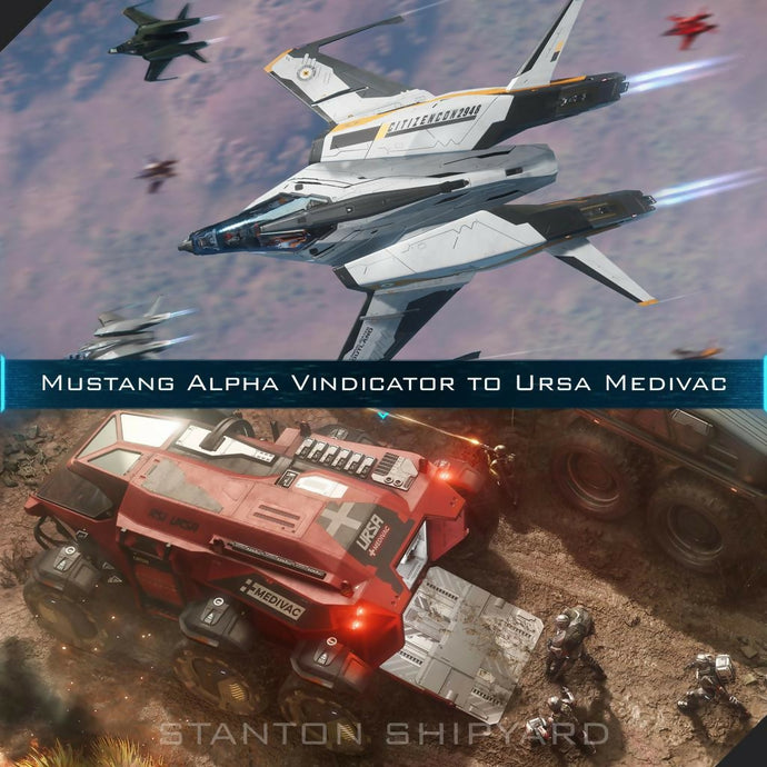 Upgrade - Mustang Alpha Vindicator to Ursa Medivac