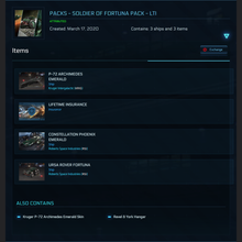 Load image into Gallery viewer, Constellation Phoenix Emerald (Soldier of Fortuna Pack) - LTI - OC