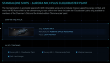 Load image into Gallery viewer, Aurora Mk II OC + Paint - Original Concept | Space Foundry Marketplace.