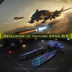2953 BIS Upgrade - Retaliator to Vulture + 10yr Insurance + Paint + Poster