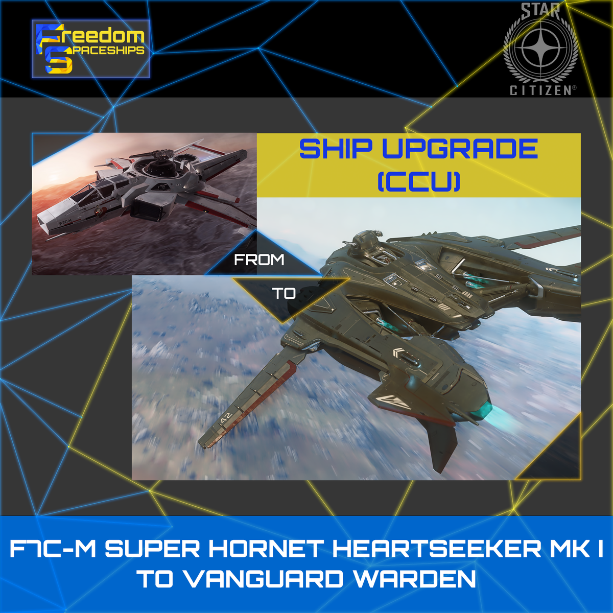 F7C-M SUPER HORNET HEARTSEEKER MK I TO VANGUARD WARDEN