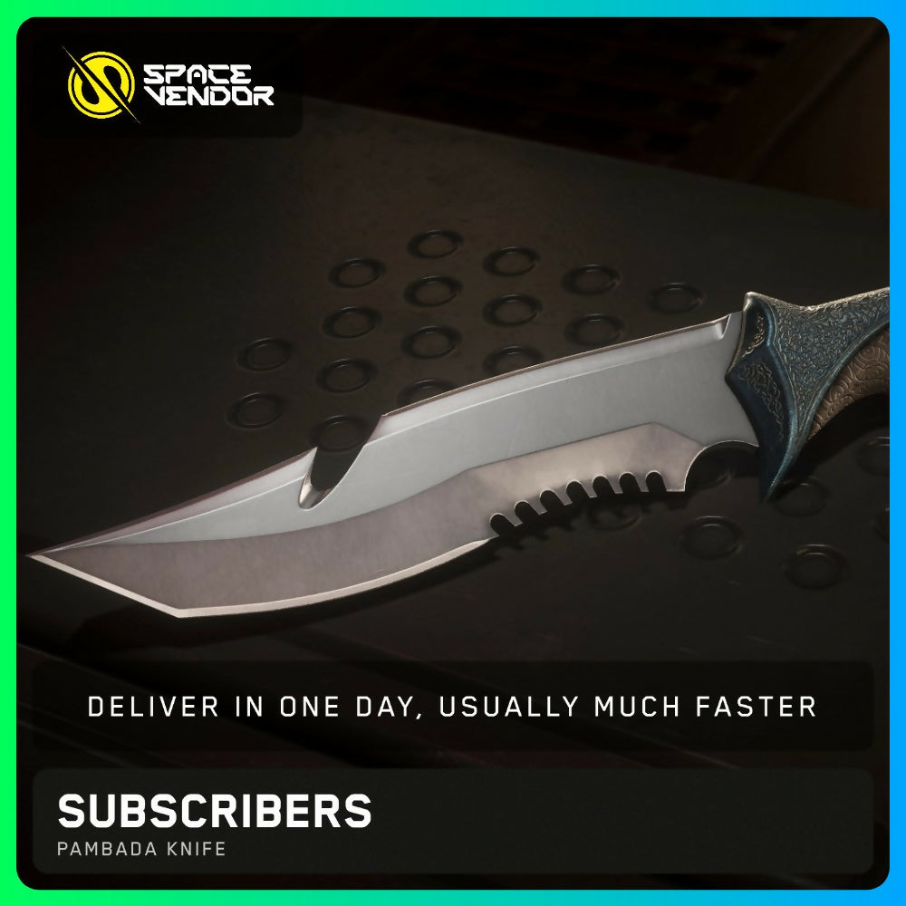 SUBSCRIBERS - Pambada Knife
