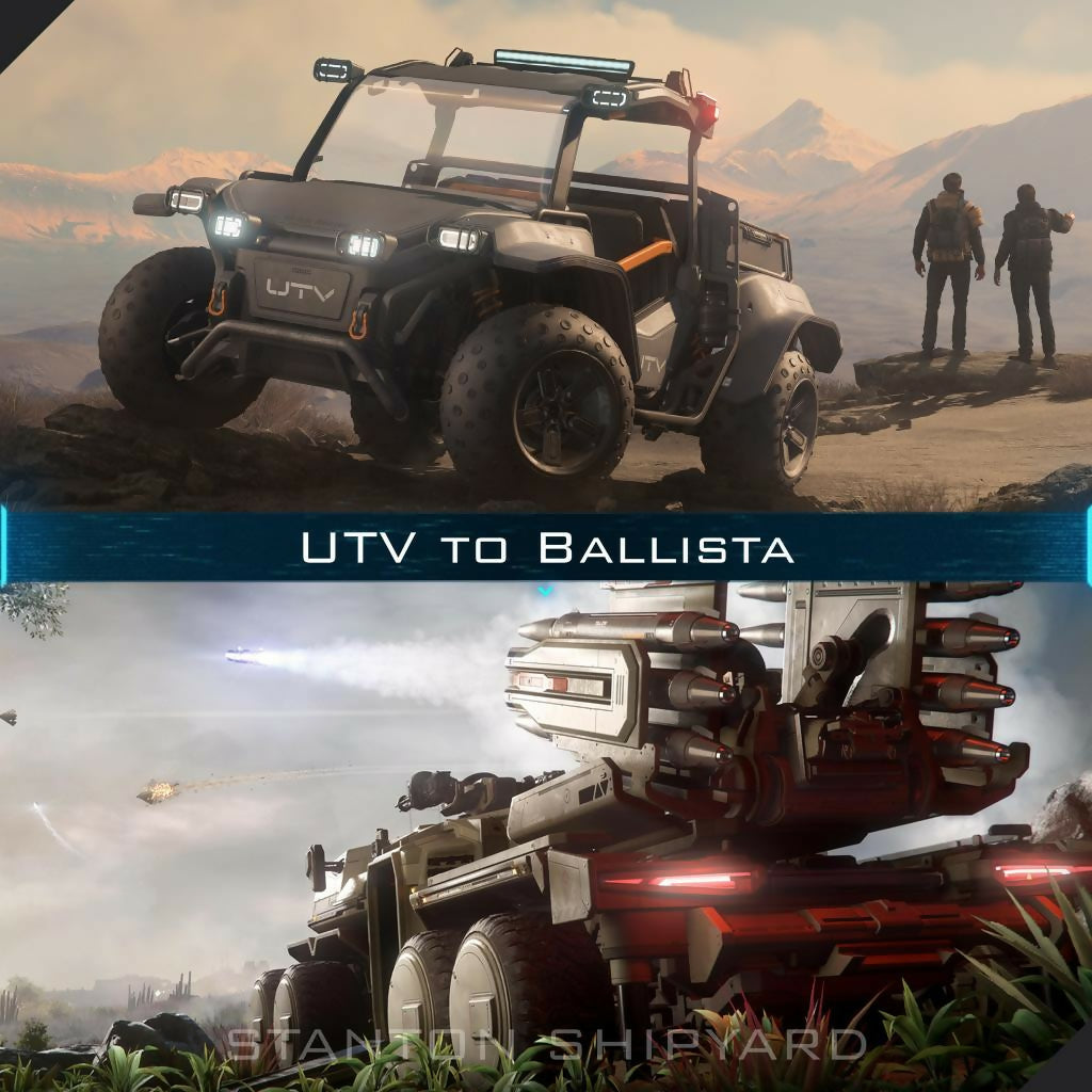 Upgrade - UTV to Ballista | Space Foundry Marketplace.
