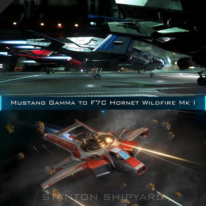 Upgrade - Mustang Gamma to F7C Hornet Wildfire Mk I