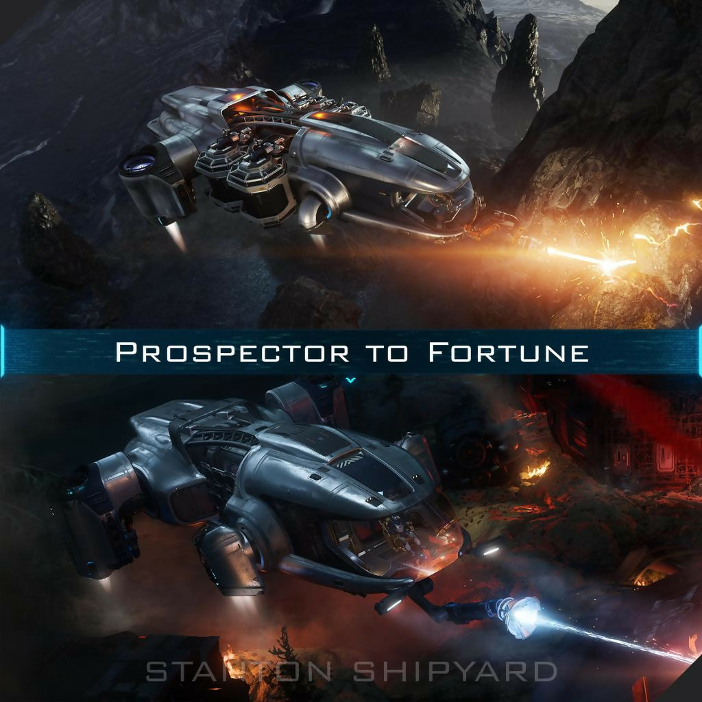 Space-Foundry.com: Upgrade - Prospector to Fortune