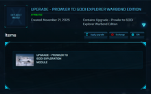 Load image into Gallery viewer, Upgrade - Prowler to 600i Explorer Warbond Edition + 10y ins + ship name reservation