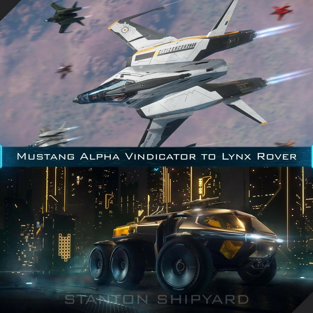 Space-Foundry.com: Upgrade - Mustang Alpha Vindicator to Lynx Rover