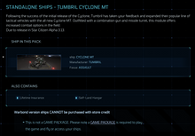 Load image into Gallery viewer, Cyclone MT OC - Original Concept | Space Foundry Marketplace.