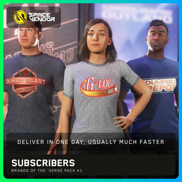 SUBSCRIBERS - Brands of the 'Verse Pack #1