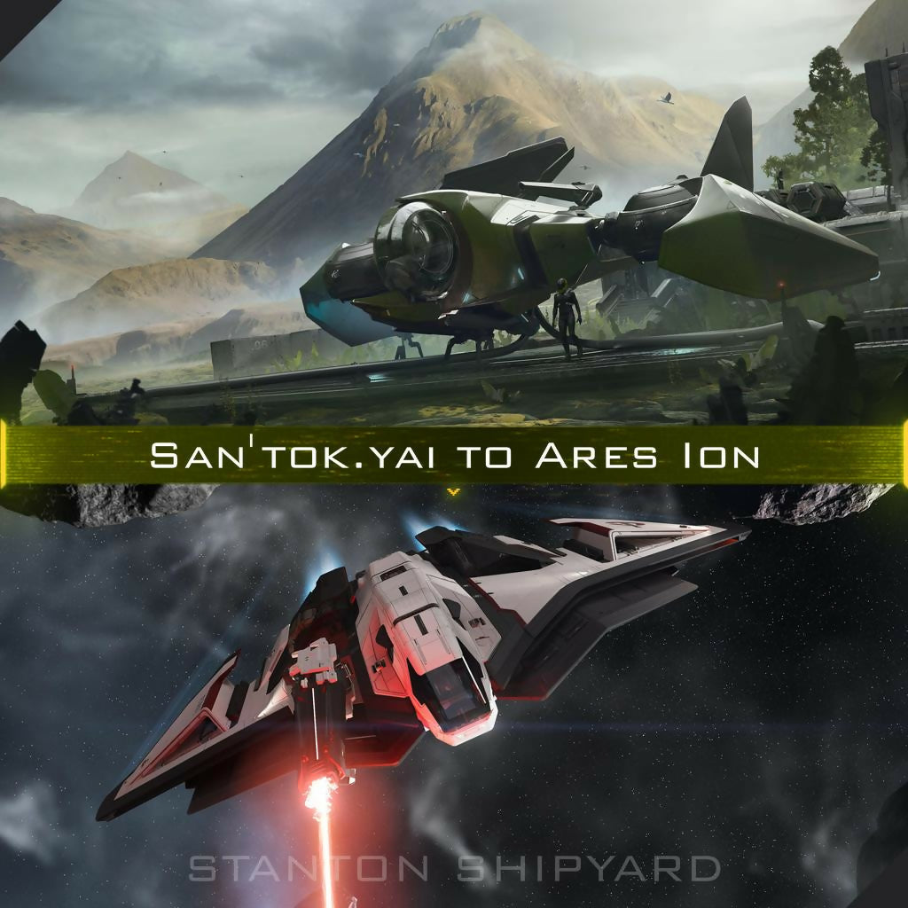 Upgrade - San'tok.yāi to Ares Ion + 24 Months Insurance