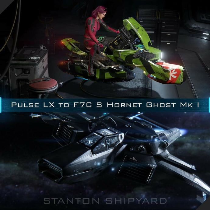 Upgrade - Pulse LX to F7C-S Hornet Ghost Mk I