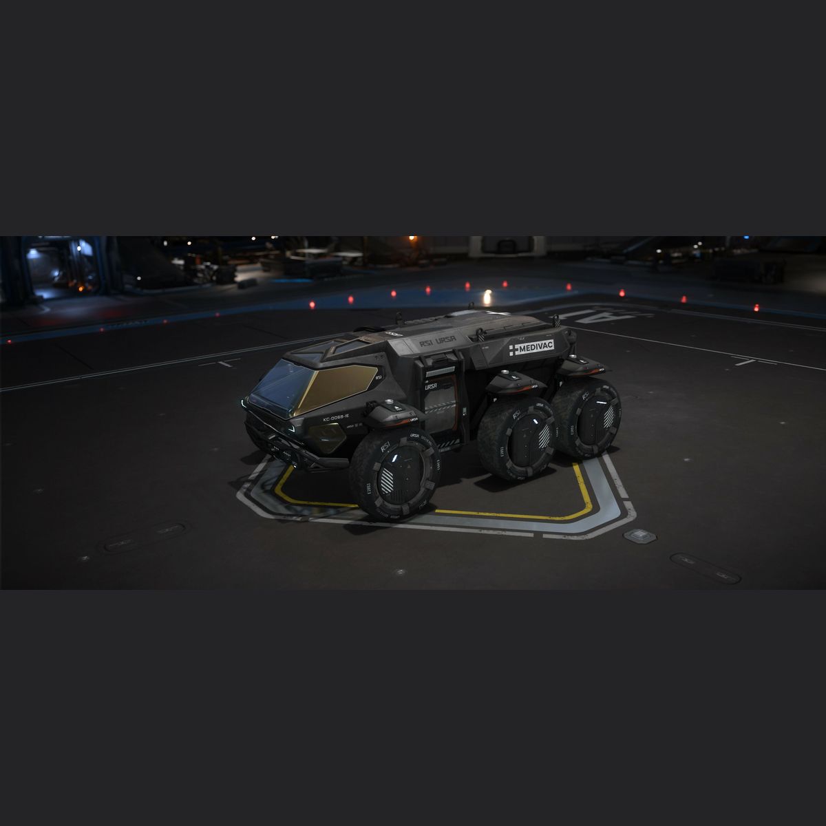Skin Star Citizen - Livrée Pirate 'Skullcrusher' Pour Ursa, édition Limitée, Code Neuf
