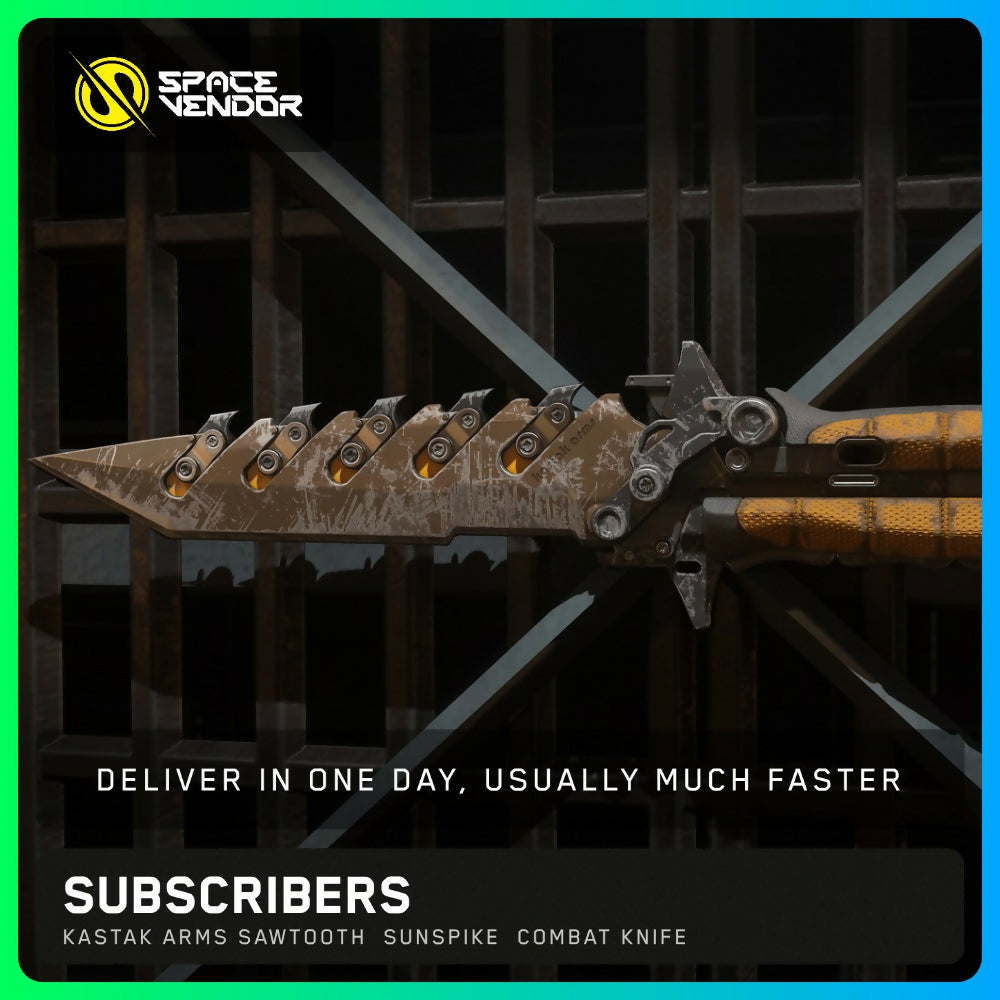 SUBSCRIBERS - Kastak Arms Sawtooth 