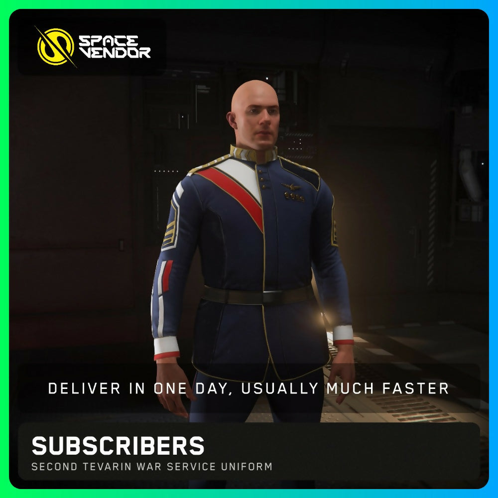 SUBSCRIBERS - Second Tevarin War Service Uniform