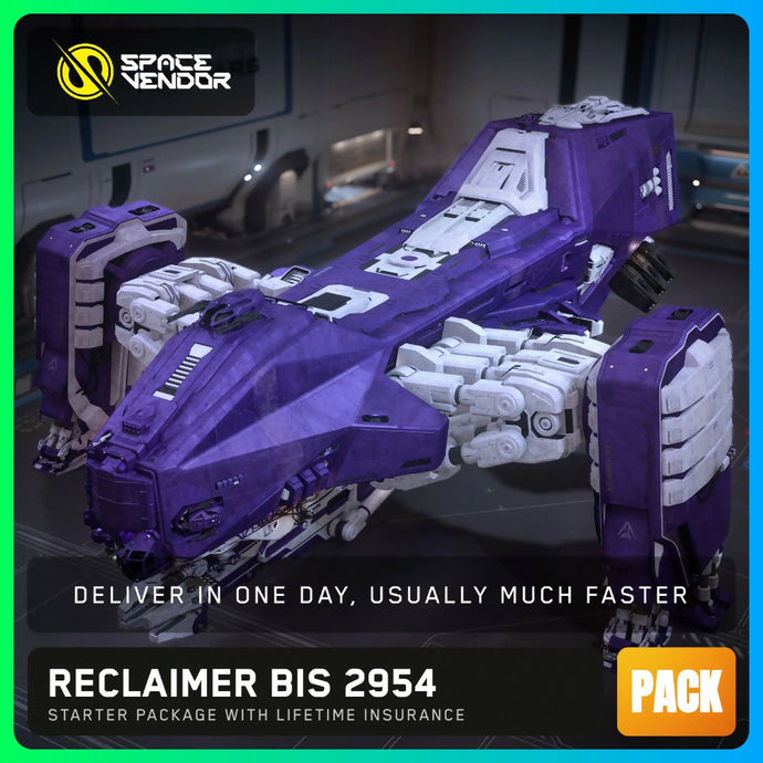 Reclaimer BIS Best In Show 2954 LTI Package with Star Citizen