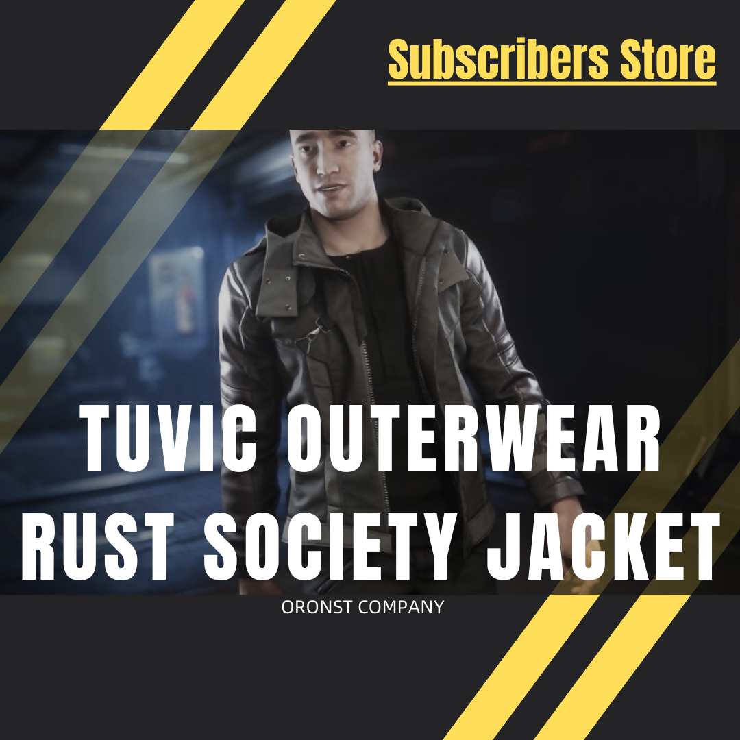 Tuvic Outerwear Rust Society Jacket
