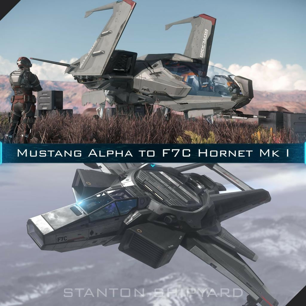 Upgrade - Mustang Alpha to F7C Hornet Mk I