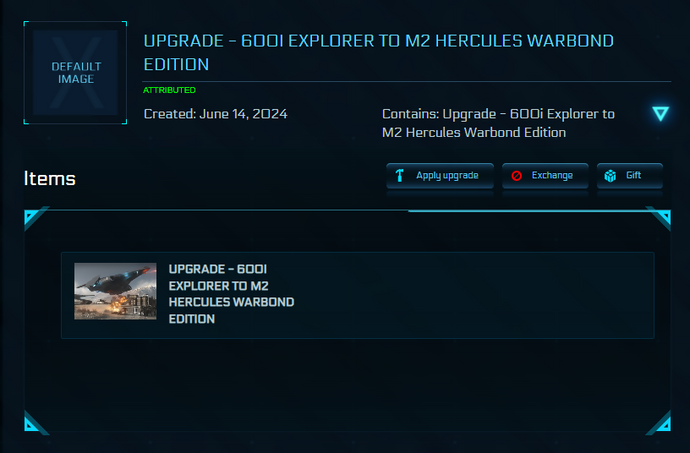 600i Explorer to M2 Hercules Warbond Edition