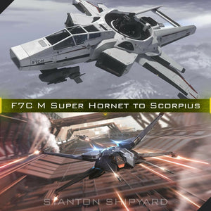 Upgrade - F7C-M Super Hornet to Scorpius + 24 Months Insurance