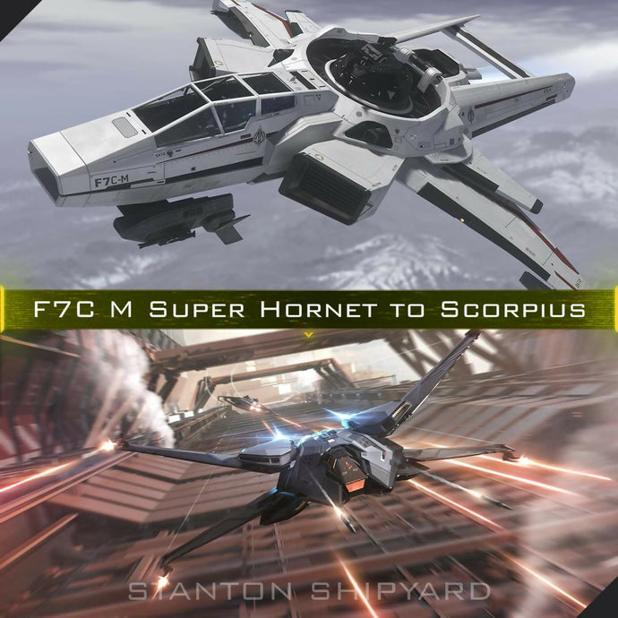 Upgrade - F7C-M Super Hornet to Scorpius + 24 Months Insurance