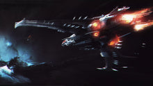 Load image into Gallery viewer, Vanduul Blade OC + VFG Industrial Hangar + Model &amp; Poster - Original Concept | Space Foundry Marketplace.