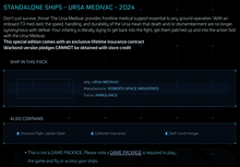 Load image into Gallery viewer, Ursa Medivac OC + Invictus Flight Jacket Steel - Original Concept | Space Foundry Marketplace.
