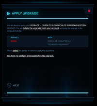 Load image into Gallery viewer, Upgrade - Orion to A2 Hercules Warbond Edition 10y ins.