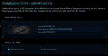 Load image into Gallery viewer, Aurora Mk I SE OC - Original Concept | Space Foundry Marketplace.