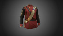 Load image into Gallery viewer, Second Tevarin War Red Dress Uniform - Subscriber Exclusive | Space Foundry Marketplace.