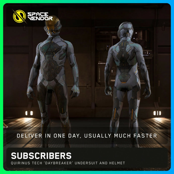 SUBSCRIBERS - Quirinus Tech ‘Daybreaker’ Undersuit and Helmet