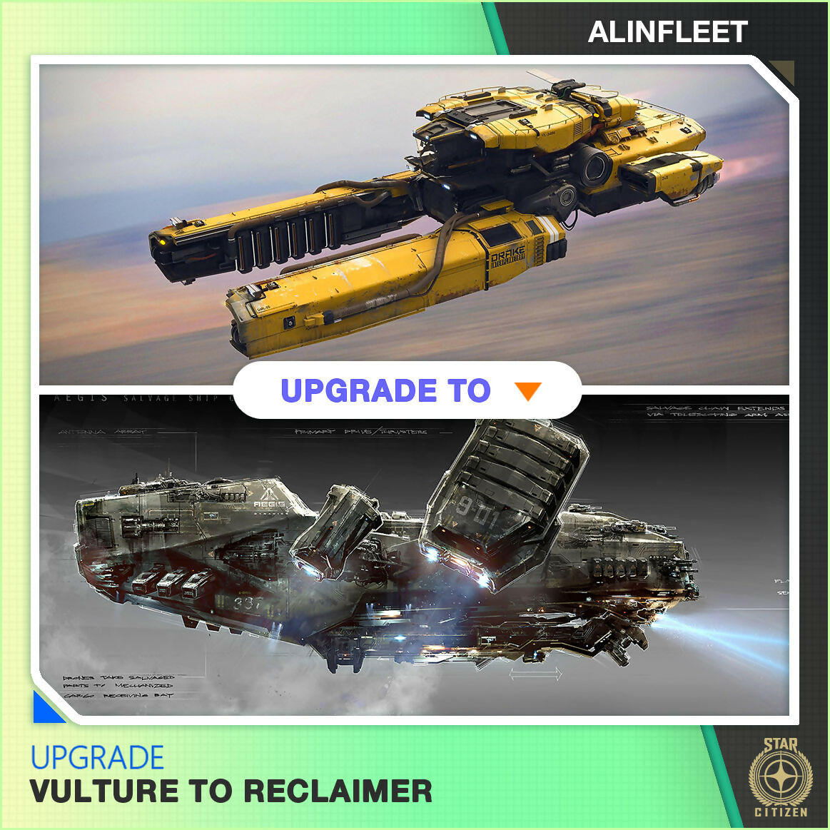 Upgrade - Vulture to Reclaimer