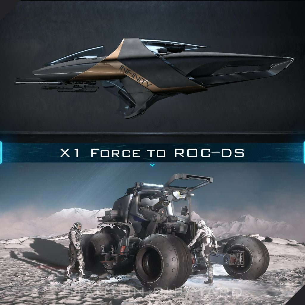 Space-Foundry.com: Upgrade - X1 Force to ROC-DS