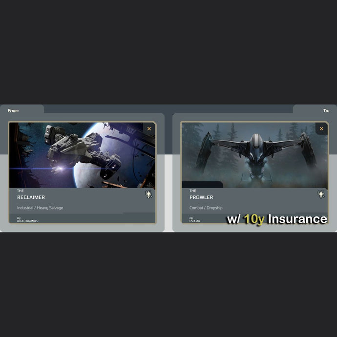 Reclaimer to Prowler (10y)