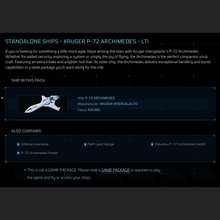 Load image into Gallery viewer, P-72 Archimedes OC + Model &amp; Poster - Original Concept | Space Foundry Marketplace.