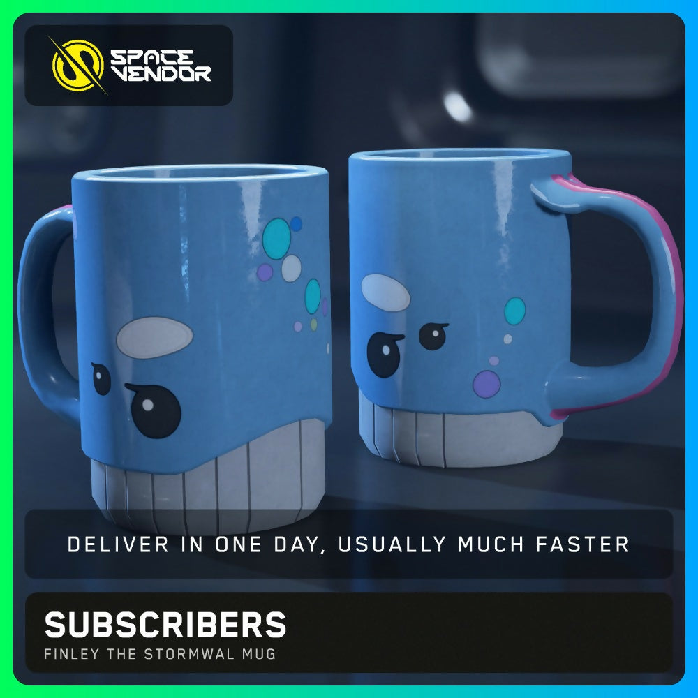 SUBSCRIBERS - Finley the Stormwal Mug