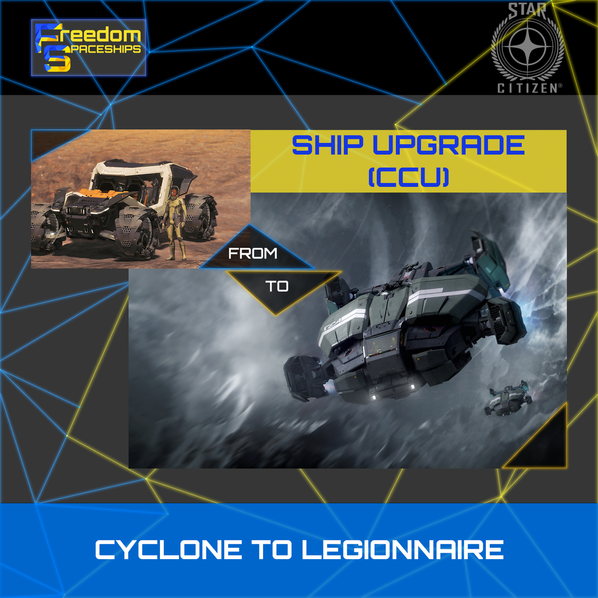 Upgrade - Cyclone to Legionnaire