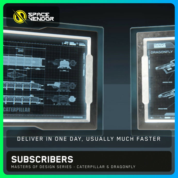 SUBSCRIBERS - Masters of Design Series - Caterpillar & Dragonfly