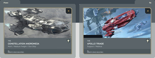 Constellation Andromeda to Apollo Triage