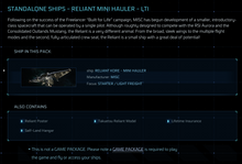 Load image into Gallery viewer, Reliant Kore - Mini Hauler OC + Model &amp; Poster - Original Concept | Space Foundry Marketplace.