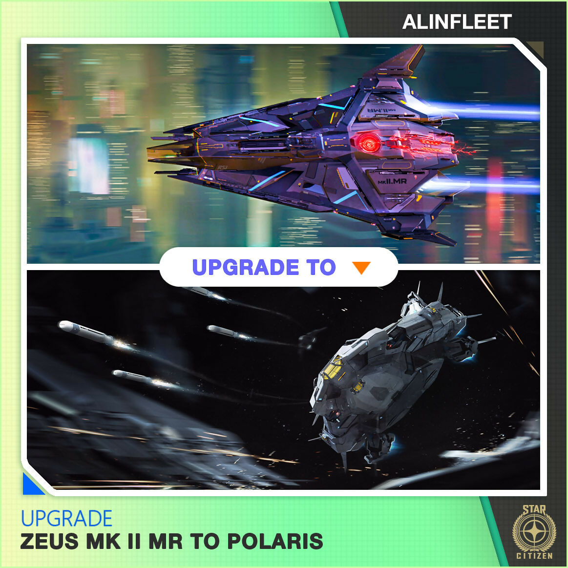 Upgrade - Zeus MK II MR to Polaris