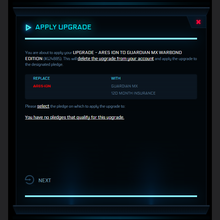 Load image into Gallery viewer, Upgrade - Ares Ion to Guardian MX Warbond Edition 10y. ins.