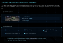 Load image into Gallery viewer, Nova Tank OC + UEE Army Poster &amp; Model &amp; Box - Original Concept | Space Foundry Marketplace.