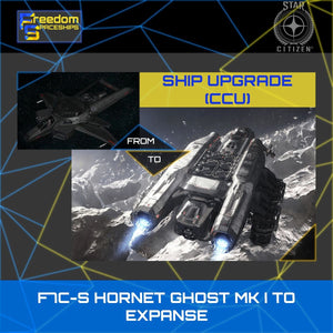 Upgrade - F7C-S Hornet Ghost MK I to Expanse
