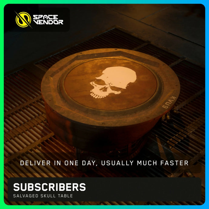SUBSCRIBERS - Salvaged Skull Table
