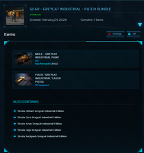 Load image into Gallery viewer, Gear - Greycat Industrial - Patch Bundle Limited Edition | Space Foundry Marketplace.