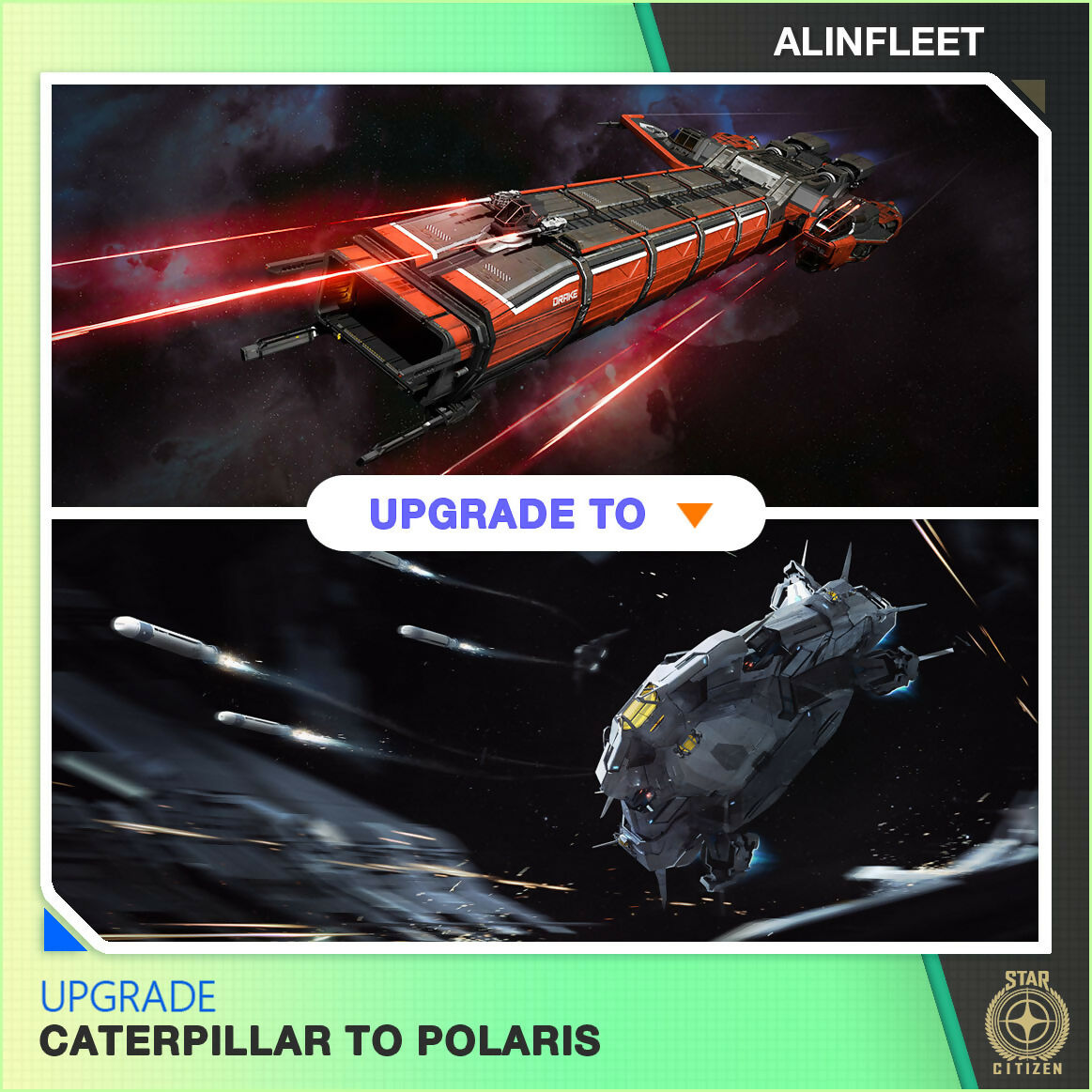 Upgrade - Caterpillar to Polaris