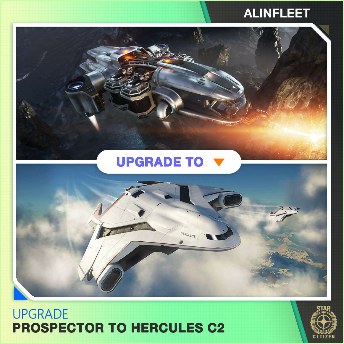 Upgrade - Prospector to C2 Hercules